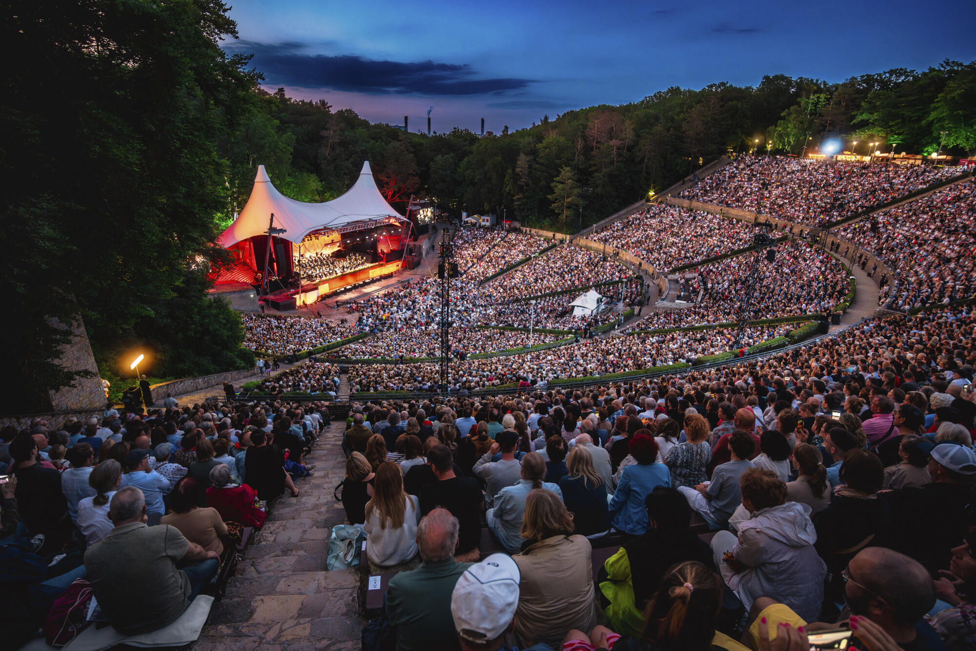 Berliner Philharmoniker auf der Waldbühne Berlin 